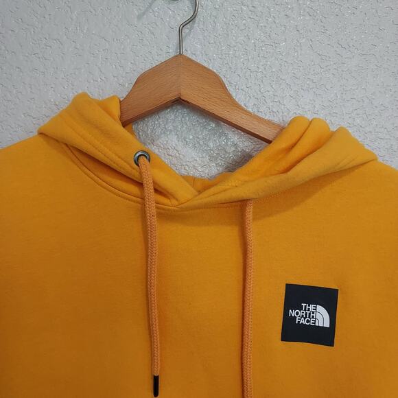 The North Face Yellow Pullover Hoodie Size Large - Picture 3 of 11